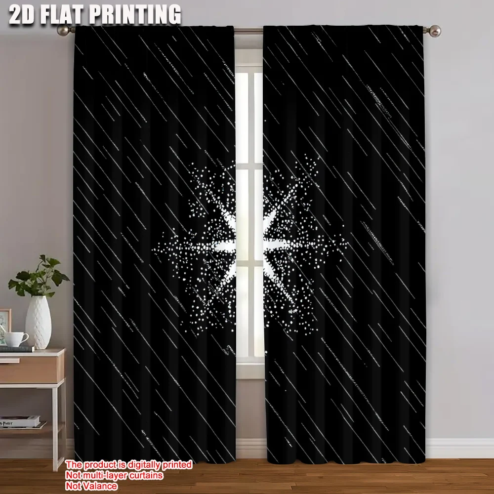 2pc, Curtains line 100% Polyester,Without Electricity Holiday Decorations Suitable for Apartment decoration
2pc, Curtains line 100% Polyester,Without Electricity Holiday Decorations Suitable for Apartment decoration