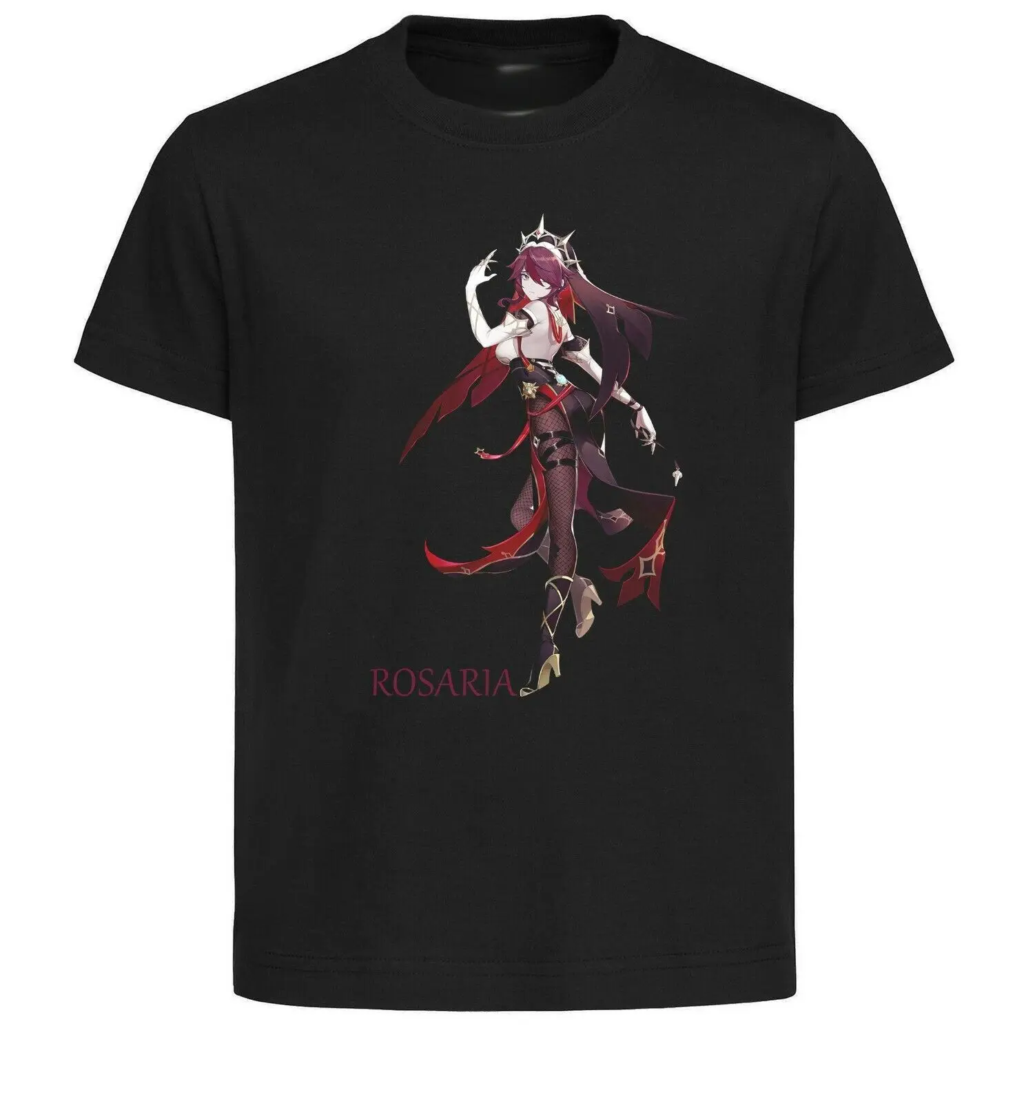 Black T-Shirt - Black Jersey - Genshin Impact - Full Body Rosary- Unisex clothing
Black T-Shirt - Black Jersey - Genshin Impact - Full Body Rosary- Unisex clothing