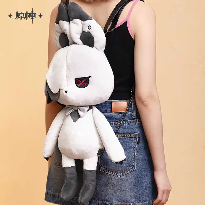 Official MiHoYo Arlecchino Bag Genshin Impact Emberfire Theme Series Fireplace House Little Rabbit Plush Backpack Cosplay Gifts
Official MiHoYo Arlecchino Bag Genshin Impact Emberfire Theme Series Fireplace House Little Rabbit Plush Backpack Cosplay Gifts