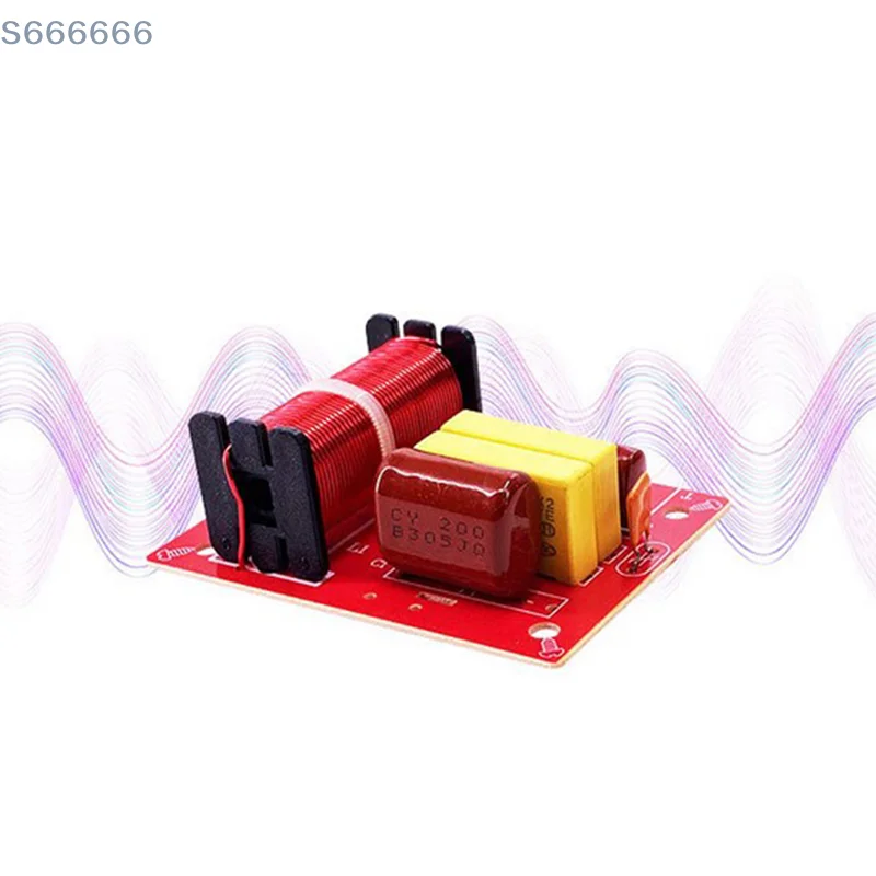 Speaker Frequency Divider WEAH-234 80W 2 Way Speaker Frequency Divider Audio Treble Bass Crossover Filter
Speaker Frequency Divider WEAH-234 80W 2 Way Speaker Frequency Divider Audio Treble Bass Crossover Filter
