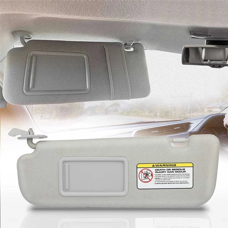 Efficientt-1Pair Car Front Sun Visor With Vanity Mirror Replacement Parts Suitable For Hyundai Elantra 2016-2020 85210F0100 8522
Efficientt-1Pair Car Front Sun Visor With Vanity Mirror Replacement Parts Suitable For Hyundai Elantra 2016-2020 85210F0100 8522