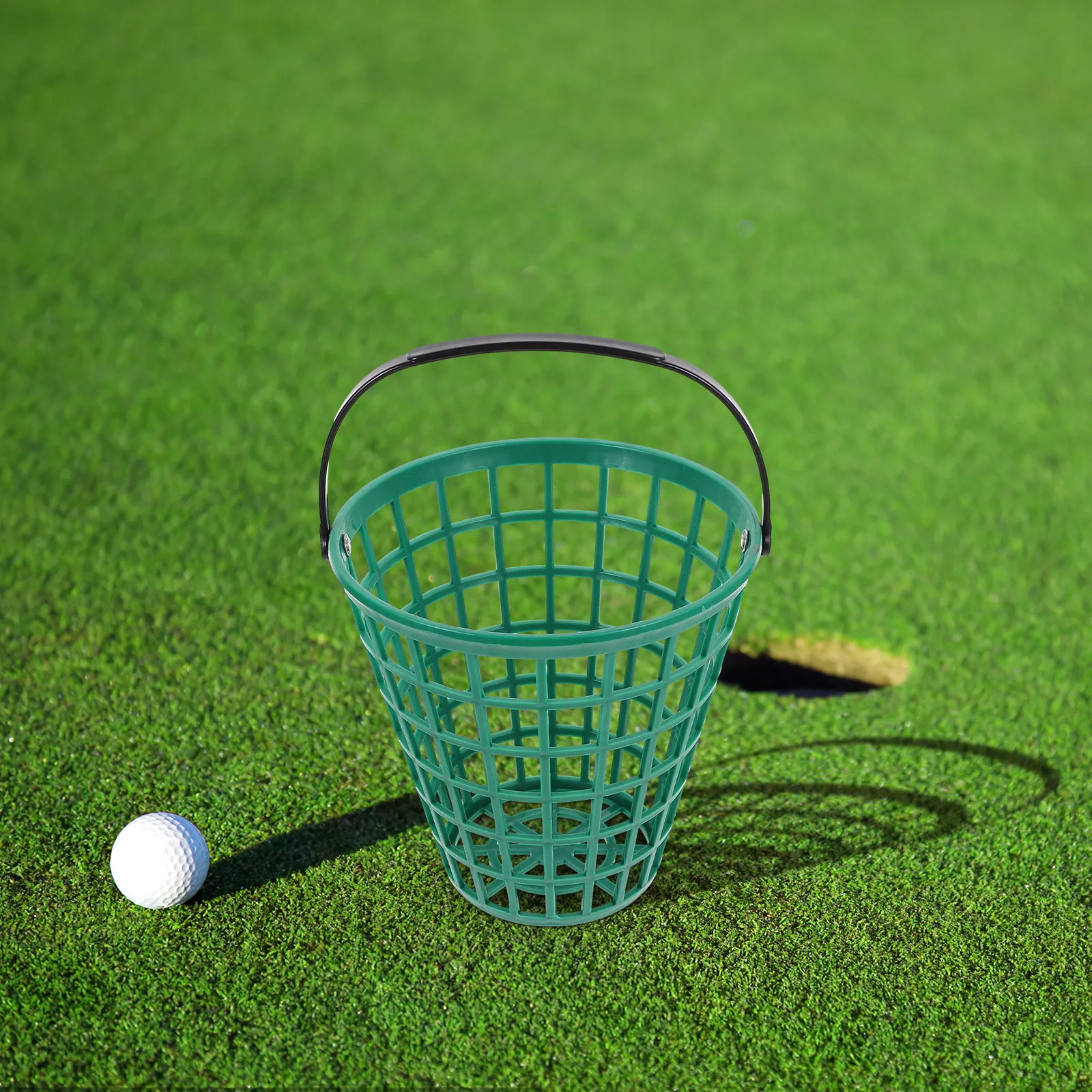 75Pcs Range Bucket Golf Ball Holder Rust Proof Compact Stackable Design Fold Down Pull Up Handle for Frequent Use Green
75Pcs Range Bucket Golf Ball Holder Rust Proof Compact Stackable Design Fold Down Pull Up Handle for Frequent Use Green