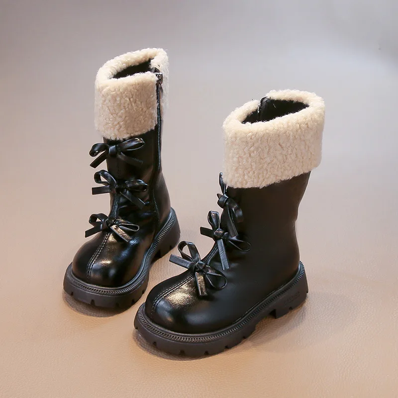 Зимние новые стильные кожаные ботинки для девочек — модный универсальный дизайн, удобная детская зимняя обувь на мягкой подошве и нескользящей подошве
Зимние новые стильные кожаные ботинки для девочек — модный универсальный дизайн, удобная детская зимняя обувь на мягкой подошве и нескользящей подошве