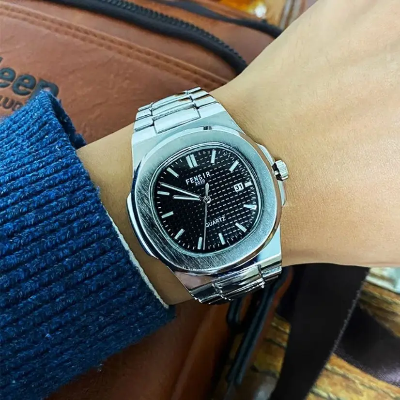 Высококачественная серия Nautilus, роскошные и модные повседневные мужские часы, водонепроницаемые, календарь, застежка-бабочка, уникальные и крутые, модные мужские часы, европейский и американский стиль, идеальный выбор подарка, часы с фирменным именем
Высококачественная серия Nautilus, роскошные и модные повседневные мужские часы, водонепроницаемые, календарь, застежка-бабочка, уникальные и крутые, модные мужские часы, европейский и американский стиль, идеальный выбор подарка, часы с фирменным именем