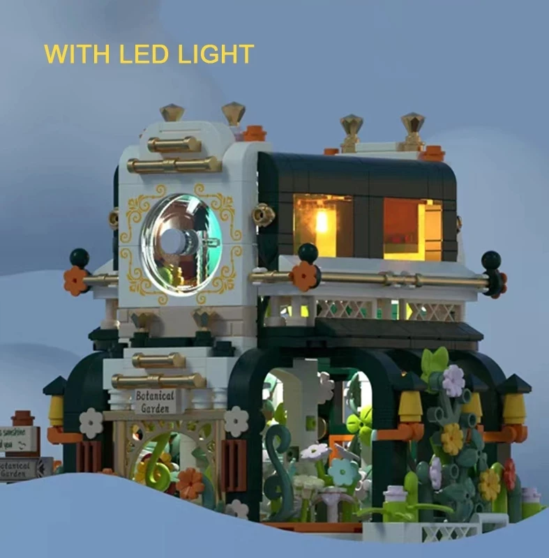 867Pcs MOC Girls Flower House Botanical Garden Model Building Block City DIY Street View Bricks Toys For Children Christmas Gift
867Pcs MOC Girls Flower House Botanical Garden Model Building Block City DIY Street View Bricks Toys For Children Christmas Gift