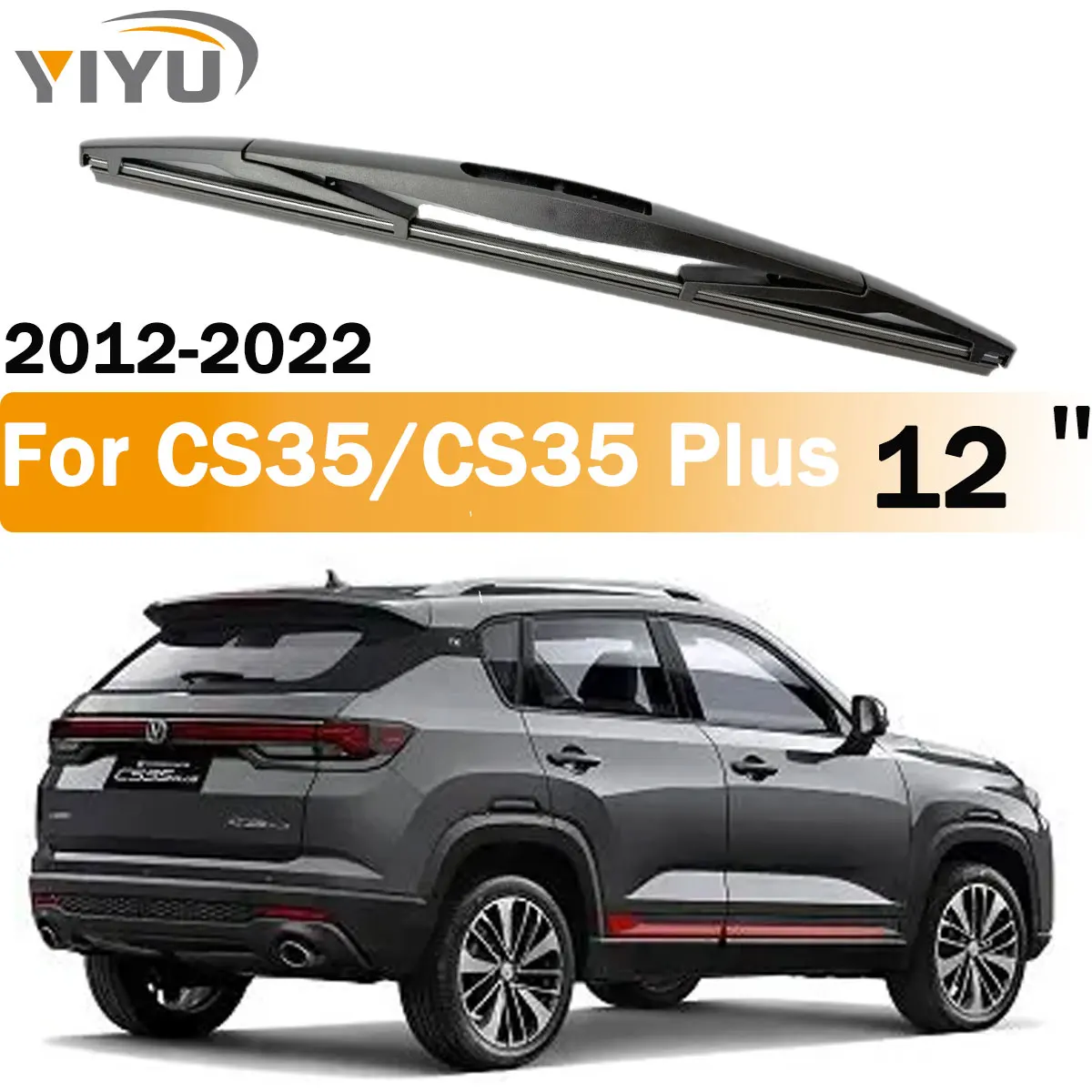 12" Rear Wiper Blade For Changan CS35 2012-2022 CS35 Plus Windshield Windscreen Rear Wiper Blade Car Accessories
12" Rear Wiper Blade For Changan CS35 2012-2022 CS35 Plus Windshield Windscreen Rear Wiper Blade Car Accessories