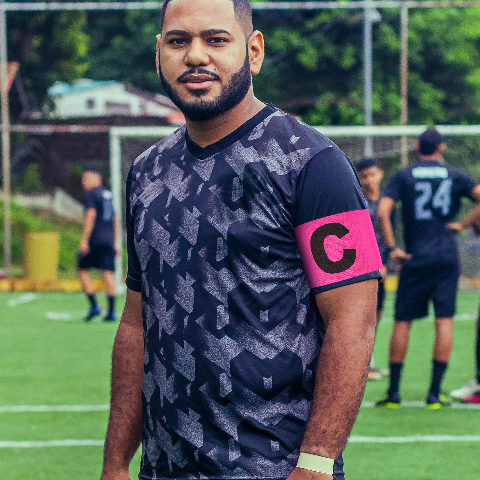 Football Captain Wear-resistant Adjustable Bands Soccer Team Armbands for Soccer Team Colored 112# Pure Rose Red Arm Band
Football Captain Wear-resistant Adjustable Bands Soccer Team Armbands for Soccer Team Colored 112# Pure Rose Red Arm Band
