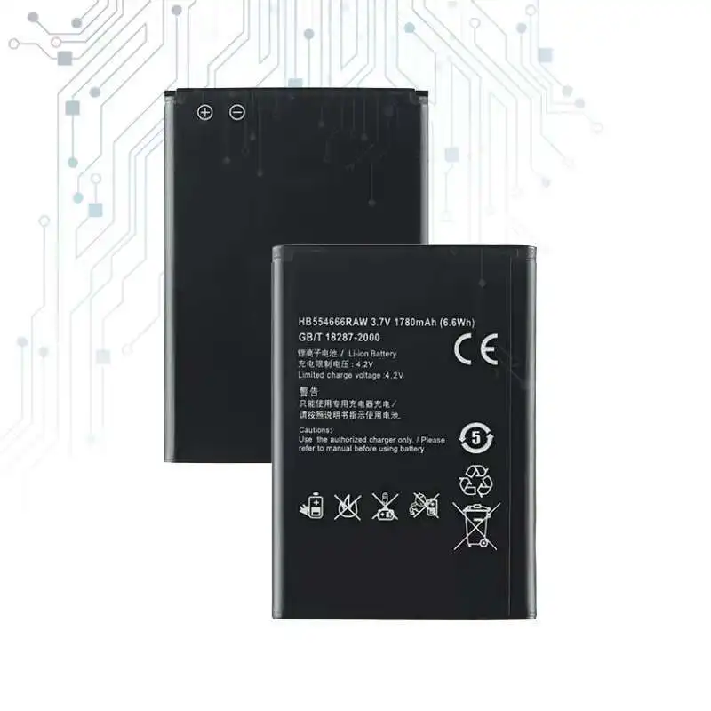 Mobile Phone Battery HB554666RAW 1780Mah For Huawei 4G Lte Wifi Router E5375 EC5377 E5373 E5330 E5336 E5351 E5372 E5356
Mobile Phone Battery HB554666RAW 1780Mah For Huawei 4G Lte Wifi Router E5375 EC5377 E5373 E5330 E5336 E5351 E5372 E5356
