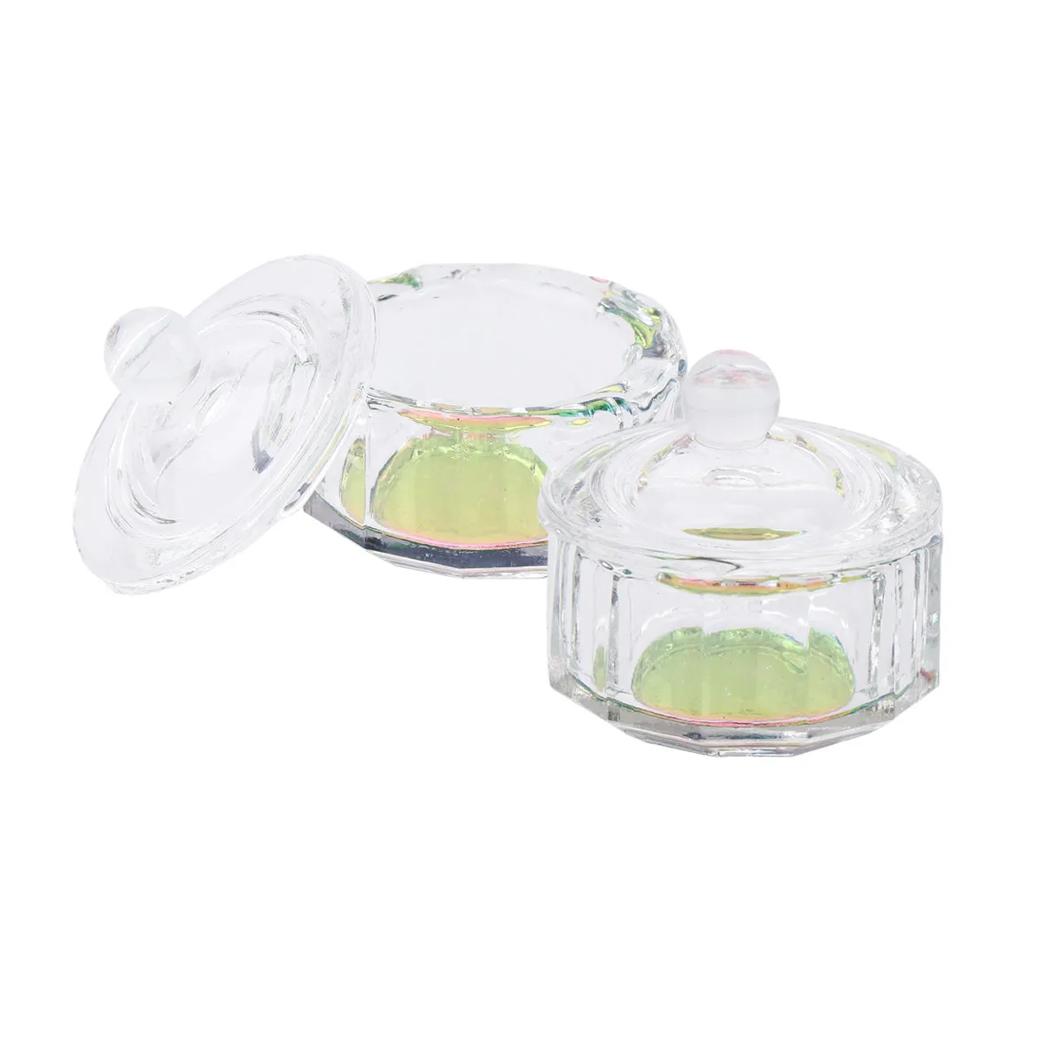 2Pcs Premium Mini Glass Crystal Nail Cup Acrylic Liquid Powder Mixer for Professional Nail Salon Artists Schools Compact Tiny
2Pcs Premium Mini Glass Crystal Nail Cup Acrylic Liquid Powder Mixer for Professional Nail Salon Artists Schools Compact Tiny