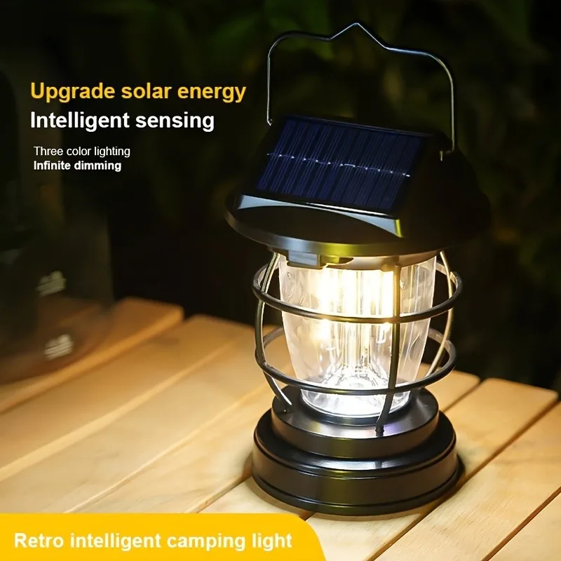 Solar Camping Light Outdoor Camping Tent Chandelier Waterproof LED Lights Outdoor Garden Courtyard Decoration
Solar Camping Light Outdoor Camping Tent Chandelier Waterproof LED Lights Outdoor Garden Courtyard Decoration