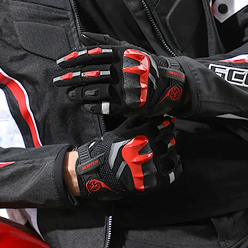Motorcycle Riding Protective Gloves Breathable Moto Gloves Men Rider Equipped With Anti-fall Outdoor Men's Summer Riding Gloves
Motorcycle Riding Protective Gloves Breathable Moto Gloves Men Rider Equipped With Anti-fall Outdoor Men's Summer Riding Gloves