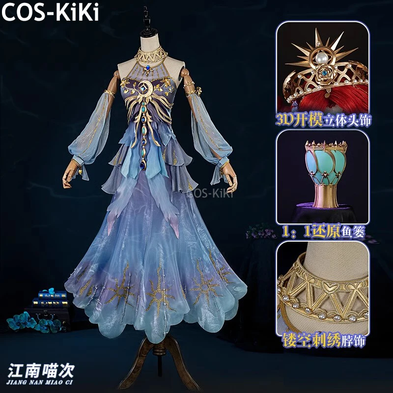 COS-KiKi Identity V Grace Naiad-The Weeping Goddess QiZhen Модный игровой костюм Платье Косплей Костюм Хэллоуин Вечеринка Женский наряд
COS-KiKi Identity V Grace Naiad-The Weeping Goddess QiZhen Модный игровой костюм Платье Косплей Костюм Хэллоуин Вечеринка Женский наряд