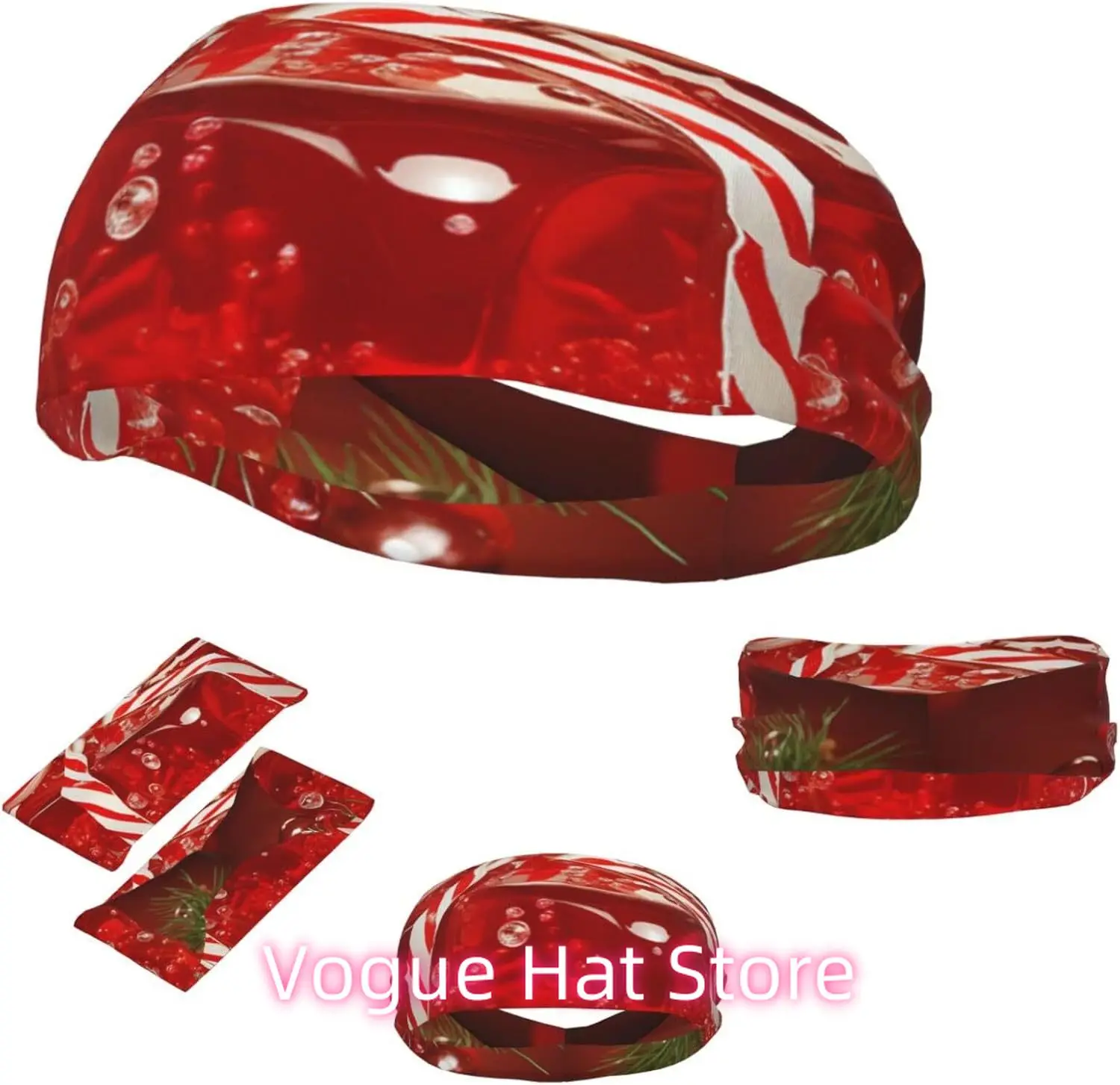 Sports Headband for Men Women Moisture Wicking Athletic Sweatband Red Christmas Candy Workout Sweat Bands Non Slip Headbands Str
Sports Headband for Men Women Moisture Wicking Athletic Sweatband Red Christmas Candy Workout Sweat Bands Non Slip Headbands Str