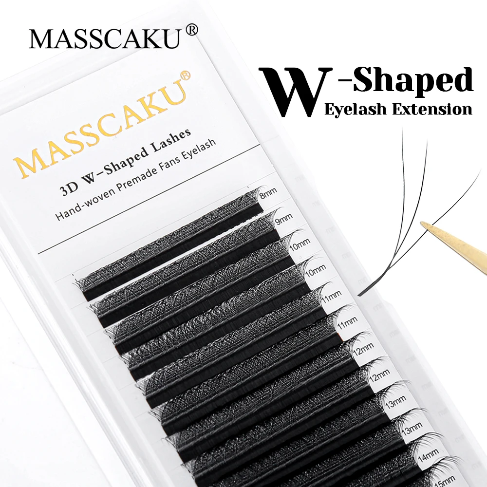 High Quality Korean PBT Fiber Auto Blooming W Design Eyelash Individual Soft W Shaped Premade Volume Fans Lashes Makeup Tools
High Quality Korean PBT Fiber Auto Blooming W Design Eyelash Individual Soft W Shaped Premade Volume Fans Lashes Makeup Tools