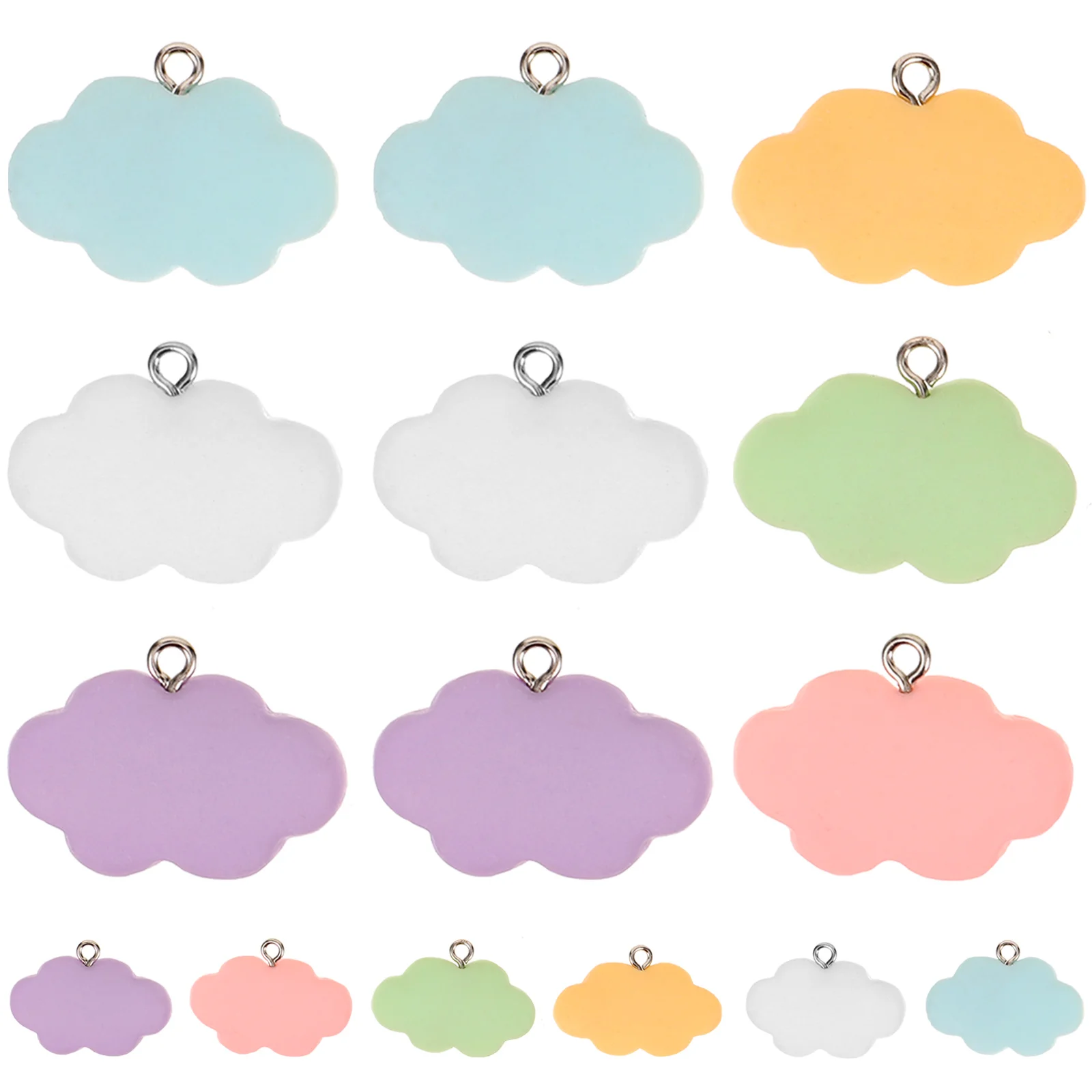 20pcs Cloud Shaped Resin Charms Colorful Jewelry Making Materials Novelty Pendants for Bracelets Earrings Necklace
20pcs Cloud Shaped Resin Charms Colorful Jewelry Making Materials Novelty Pendants for Bracelets Earrings Necklace