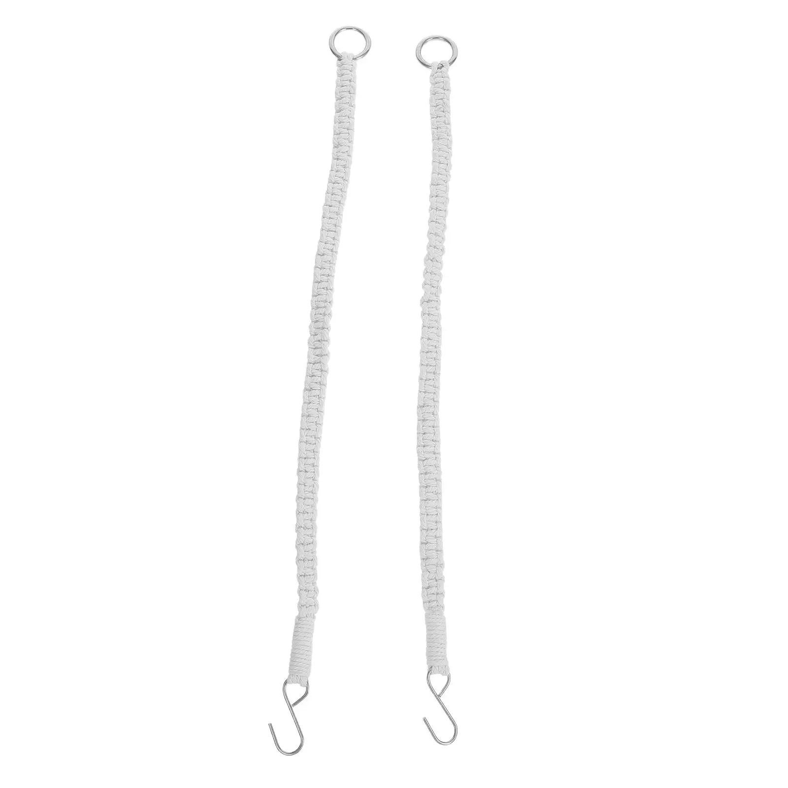 2Pcs Plant Pot Hanging Rope Cotton Macrame Extender for Flower Basket Decor Balcony Porch Indoor Adjustable Length Strong Use
2Pcs Plant Pot Hanging Rope Cotton Macrame Extender for Flower Basket Decor Balcony Porch Indoor Adjustable Length Strong Use