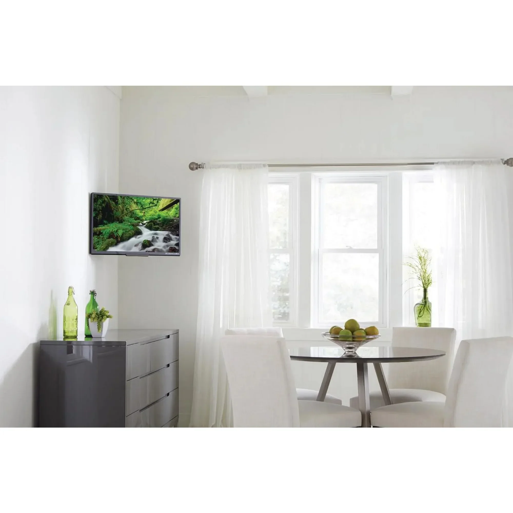 Full-Motion TV Wall Mount for TVs 13"-40" up to 50 lbs, Comes
Full-Motion TV Wall Mount for TVs 13"-40" up to 50 lbs, Comes