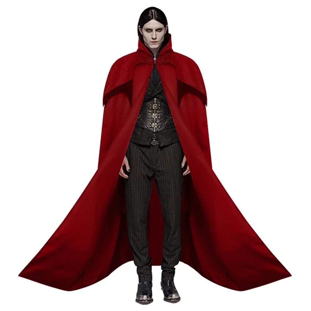 Medieval Men Cosplay Knight Pirate Costumes Gothic Retro Hooded Cloak Capes Vampire Long Robes Halloween Carnival Dress Up Party
Medieval Men Cosplay Knight Pirate Costumes Gothic Retro Hooded Cloak Capes Vampire Long Robes Halloween Carnival Dress Up Party