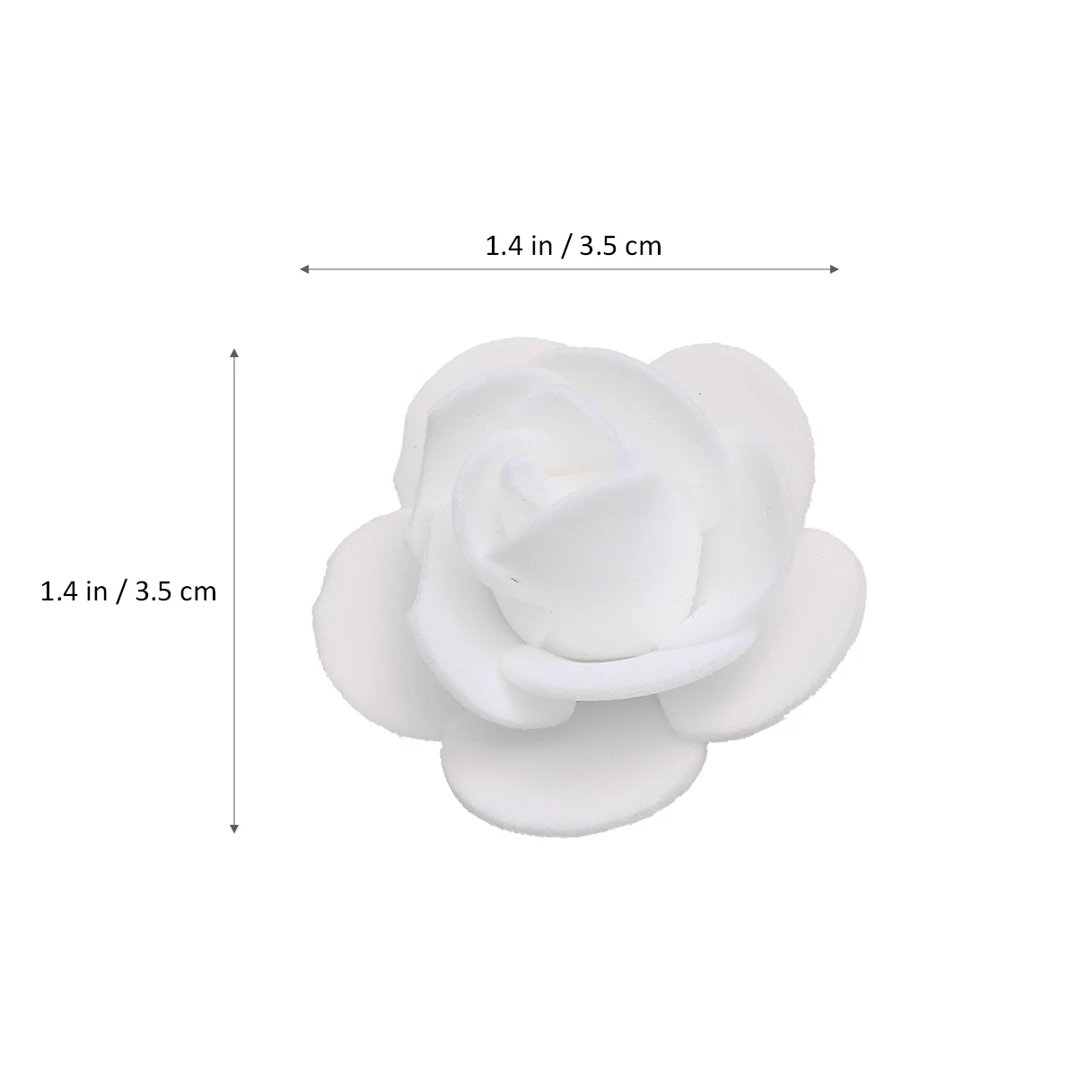 100 Pcs Foam Rose Heads Artificial Wedding Decor Lifelike DIY Bouquets Centerpieces Reusable Flower Accessories
100 Pcs Foam Rose Heads Artificial Wedding Decor Lifelike DIY Bouquets Centerpieces Reusable Flower Accessories