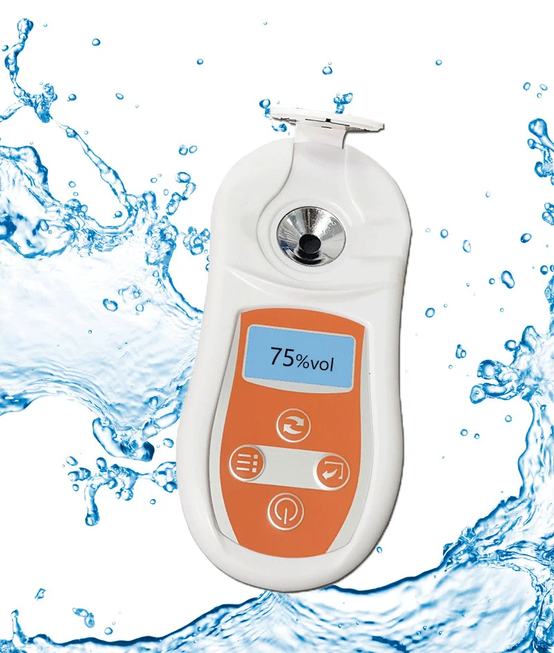Alcohol Meter Digital Display Refractor Alcohol Liquor Concentration Meter
Alcohol Meter Digital Display Refractor Alcohol Liquor Concentration Meter