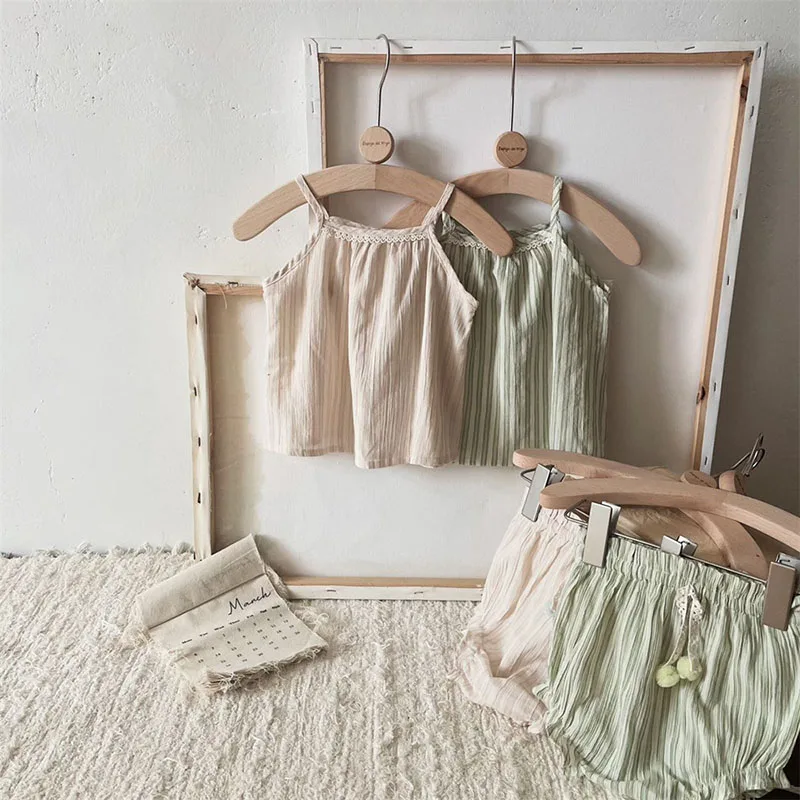 MILANCEL Baby Girls Clothes Striped Camisole And Bloomers 2 Pcs Baby Girls Clothes New born Baby Clothes Set
MILANCEL Baby Girls Clothes Striped Camisole And Bloomers 2 Pcs Baby Girls Clothes New born Baby Clothes Set