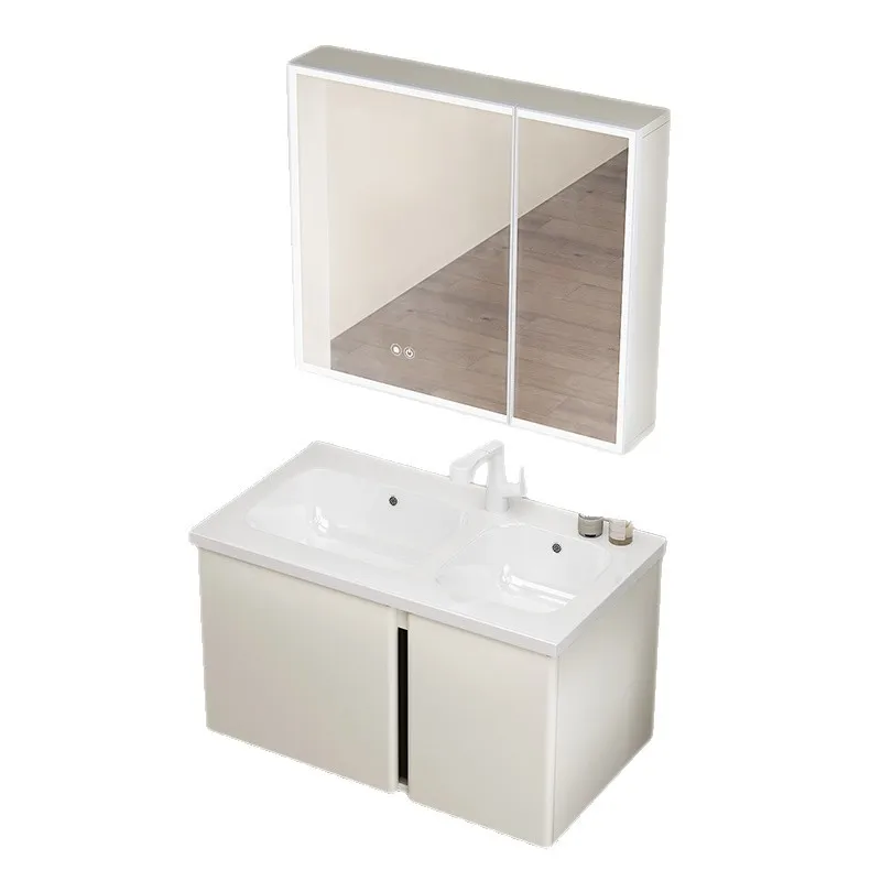 Cream wind stainless steel bathroom cabinet integrated ceramic double toilet hand wash face wash
Cream wind stainless steel bathroom cabinet integrated ceramic double toilet hand wash face wash