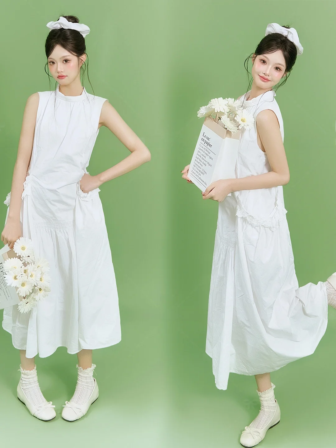 New Arrival Studio Korean Style White Simple Wedding Dress Photography Clothes for Girls Artistic Portrait Photography
New Arrival Studio Korean Style White Simple Wedding Dress Photography Clothes for Girls Artistic Portrait Photography