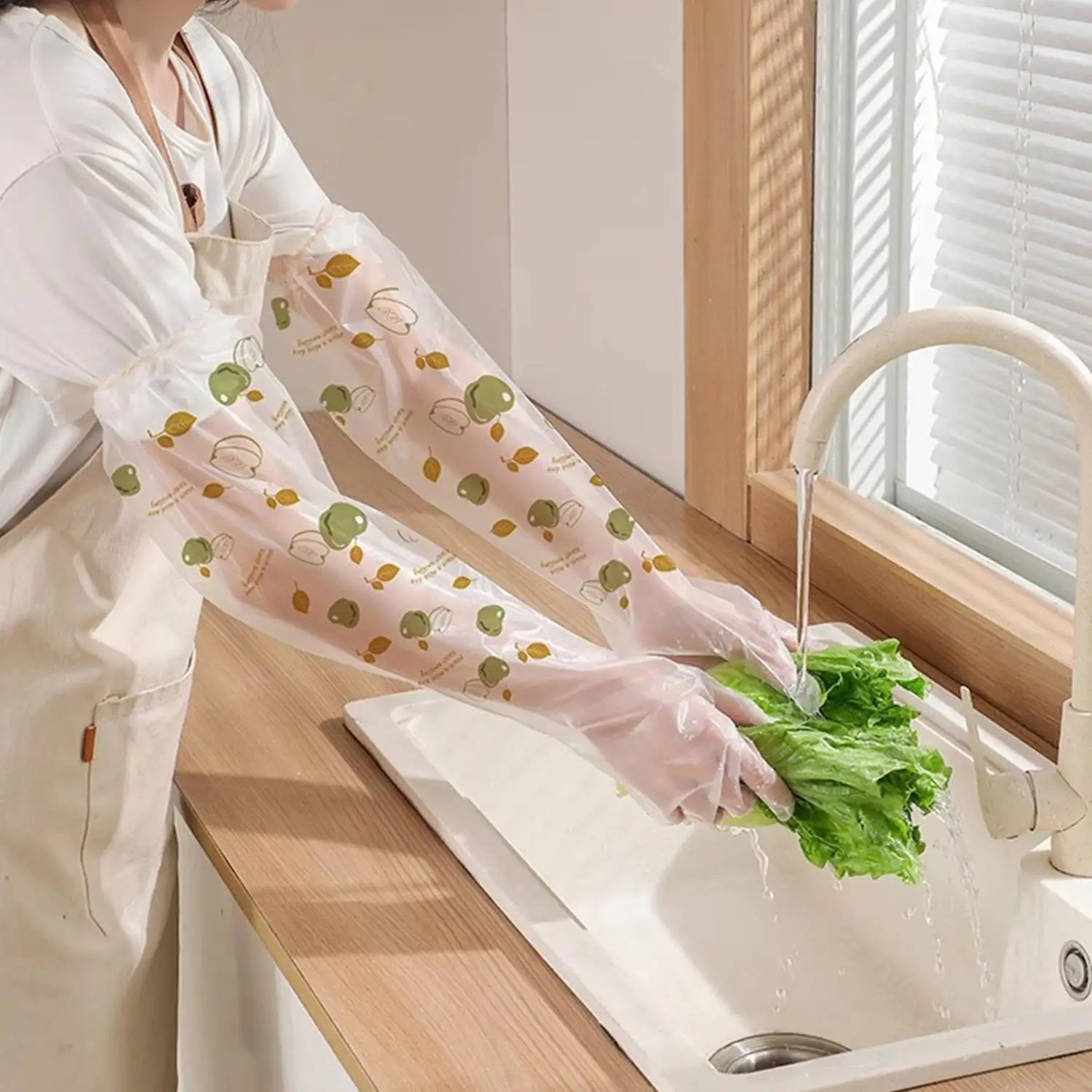10PCS Waterproof Disposable Gloves Multifunctional Transparent Cleaning Long Gloves Durable Thickened Disposable Hand Sleeves
10PCS Waterproof Disposable Gloves Multifunctional Transparent Cleaning Long Gloves Durable Thickened Disposable Hand Sleeves
