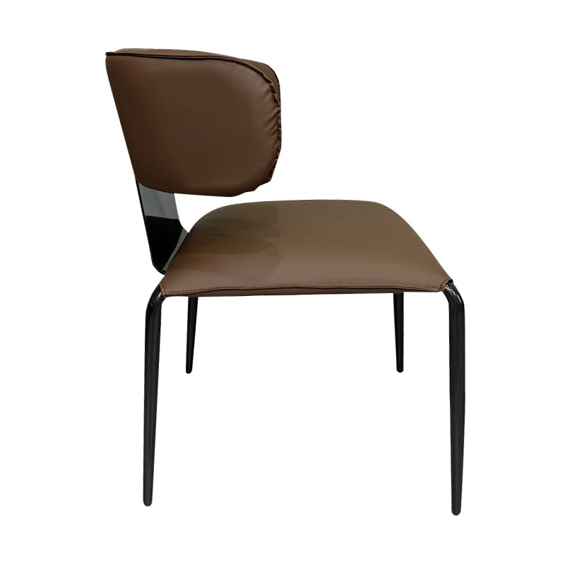 style, high-end leather art dining chair, hotel chair, creative home modern minimalist negotiation coffee dining chair
style, high-end leather art dining chair, hotel chair, creative home modern minimalist negotiation coffee dining chair