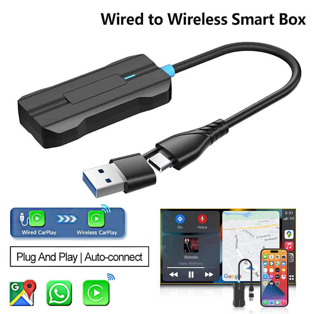 Мини обновленный Carplay беспроводной адаптер 2 в 1 USB Тип C подключи и играй комплект для автомобиля OEM проводной Carplay для Apple Phone iOS
Мини обновленный Carplay беспроводной адаптер 2 в 1 USB Тип C подключи и играй комплект для автомобиля OEM проводной Carplay для Apple Phone iOS