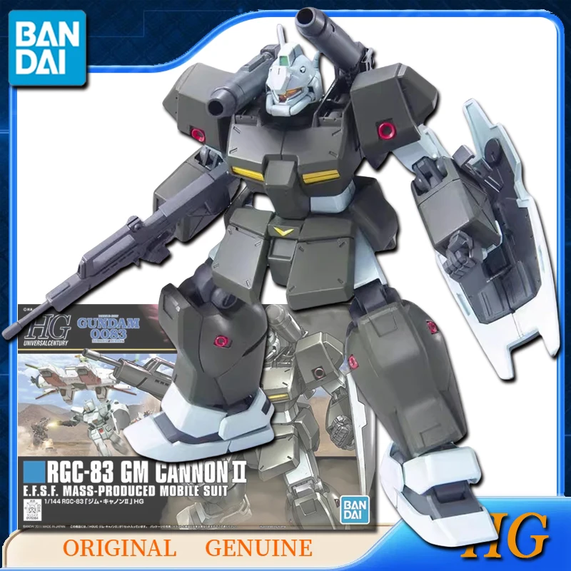 Bandai Original Genuine HG GUNDAM RGC-83 GM CANNON 2 Anime Action Figures Toys for Kids Gift Assembly Model Ornaments
Bandai Original Genuine HG GUNDAM RGC-83 GM CANNON 2 Anime Action Figures Toys for Kids Gift Assembly Model Ornaments