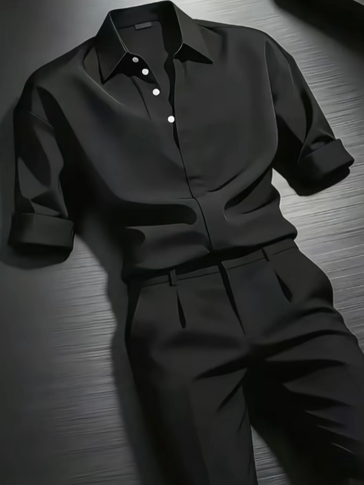 Cool Men's Short Sleeve V-Neck Shirt Set Stylish British Style Breathable And Comfortable for Summer Fashionable And Handsome
Cool Men's Short Sleeve V-Neck Shirt Set Stylish British Style Breathable And Comfortable for Summer Fashionable And Handsome