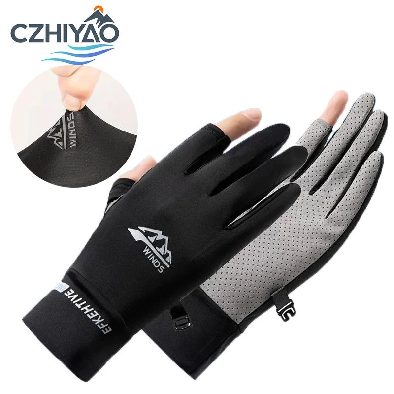 CZHIYAO UPF 50+ Ice Silk Half Finger Gloves –UPF 50+ UV Blocking Half Finger Gloves Fishing Cycling Gloves for Touchscreen
CZHIYAO UPF 50+ Ice Silk Half Finger Gloves –UPF 50+ UV Blocking Half Finger Gloves Fishing Cycling Gloves for Touchscreen