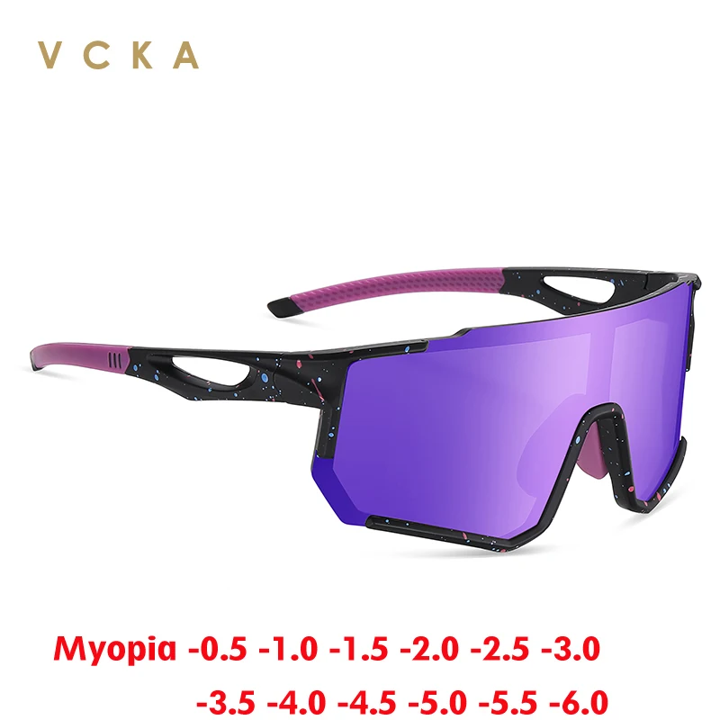 VCKA спортивные солнцезащитные очки для близорукости мужские и женские очки велосипедные поляризационные защитные оптики по рецепту уличные очки от -0,50 до -6,0
VCKA спортивные солнцезащитные очки для близорукости мужские и женские очки велосипедные поляризационные защитные оптики по рецепту уличные очки от -0,50 до -6,0