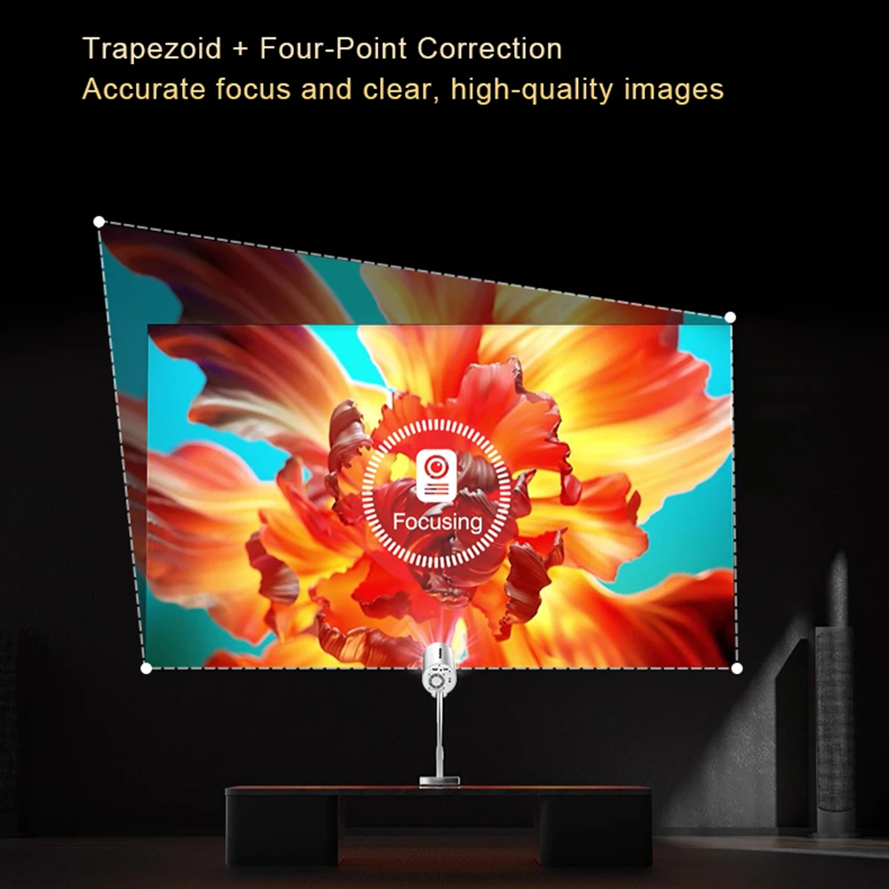 Умный портативный проектор 4K, совместимый с Android 11 1080P, проектор для офиса, театра, дома
Умный портативный проектор 4K, совместимый с Android 11 1080P, проектор для офиса, театра, дома