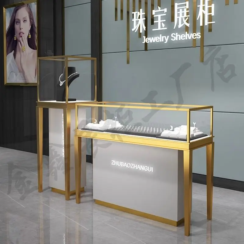 Custom. Stainless Steel Toy Orament Jade Emerald Display Antique Gold Luxury Watch Boutique Exhibition Showcase
Custom. Stainless Steel Toy Orament Jade Emerald Display Antique Gold Luxury Watch Boutique Exhibition Showcase