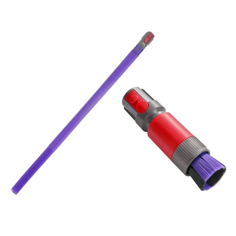 For Dyson V7 V8 V10 V11 V15 Vacuum Attachment Traceless Dust Brush Flexible Crevice Tool For Crevice & Car Detailing
For Dyson V7 V8 V10 V11 V15 Vacuum Attachment Traceless Dust Brush Flexible Crevice Tool For Crevice & Car Detailing