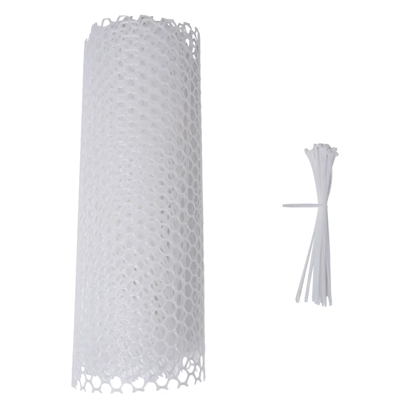 ABAH-Plastic Chicken Wire Fence Mesh,Fencing Wire For Gardening, Poultry Fencing, Chicken Wire Frame For Floral Netting
ABAH-Plastic Chicken Wire Fence Mesh,Fencing Wire For Gardening, Poultry Fencing, Chicken Wire Frame For Floral Netting