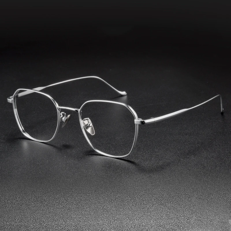 New Ultra Light Pure Titanium Retro Small Polygon Frame Glasses for Men High Quality Handmade Women's Optical Eyeglasses
New Ultra Light Pure Titanium Retro Small Polygon Frame Glasses for Men High Quality Handmade Women's Optical Eyeglasses