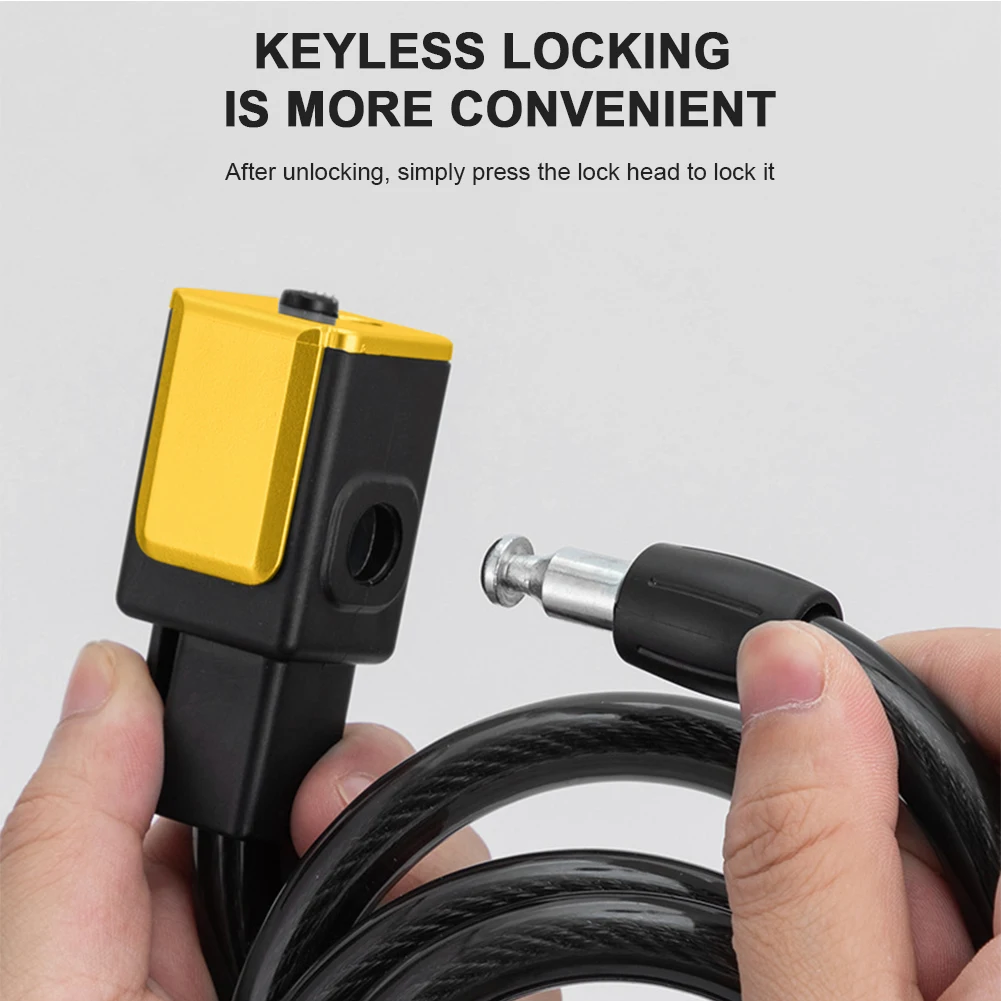 Mountain Bike Cable Lock with Mounting Bracket Road Bike Safety Lock High Security Universal Motorcycle Lock Bicycle Accessories
Mountain Bike Cable Lock with Mounting Bracket Road Bike Safety Lock High Security Universal Motorcycle Lock Bicycle Accessories