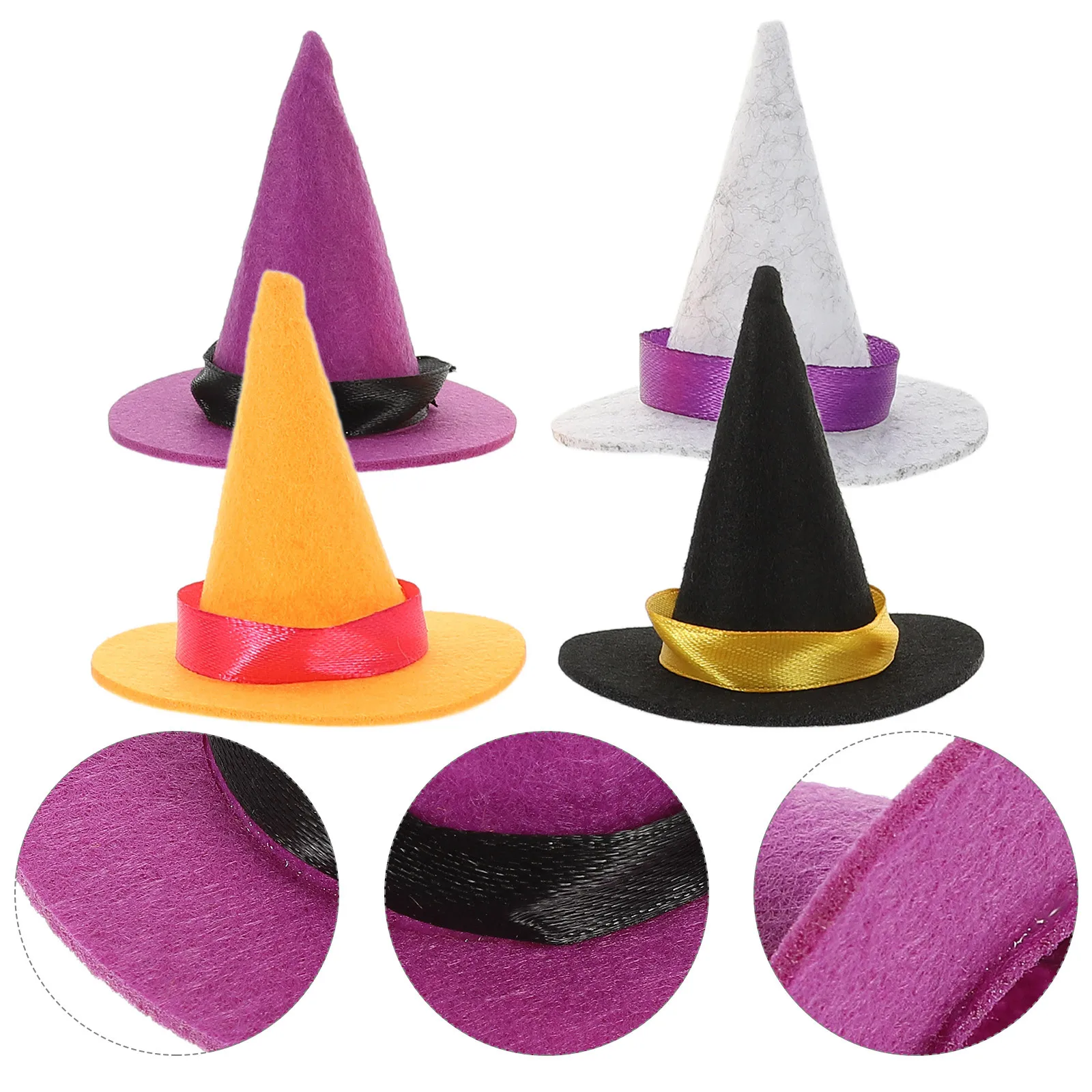 20Pcs Mini Halloween Witch Hats Small Witch Hat Decorations Perfect for Wine Bottles Tiny Craft Party Ornaments Festive Decor
20Pcs Mini Halloween Witch Hats Small Witch Hat Decorations Perfect for Wine Bottles Tiny Craft Party Ornaments Festive Decor