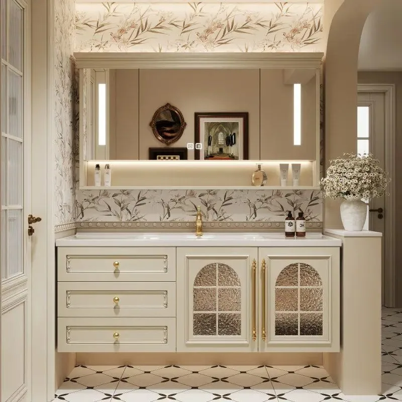Wooden Hang Bathroom Cabinet Waterproof Unique Luxury Storage Bathroom Mirror Cabinet Space Saving Gabinete Banheiro Furniture
Wooden Hang Bathroom Cabinet Waterproof Unique Luxury Storage Bathroom Mirror Cabinet Space Saving Gabinete Banheiro Furniture