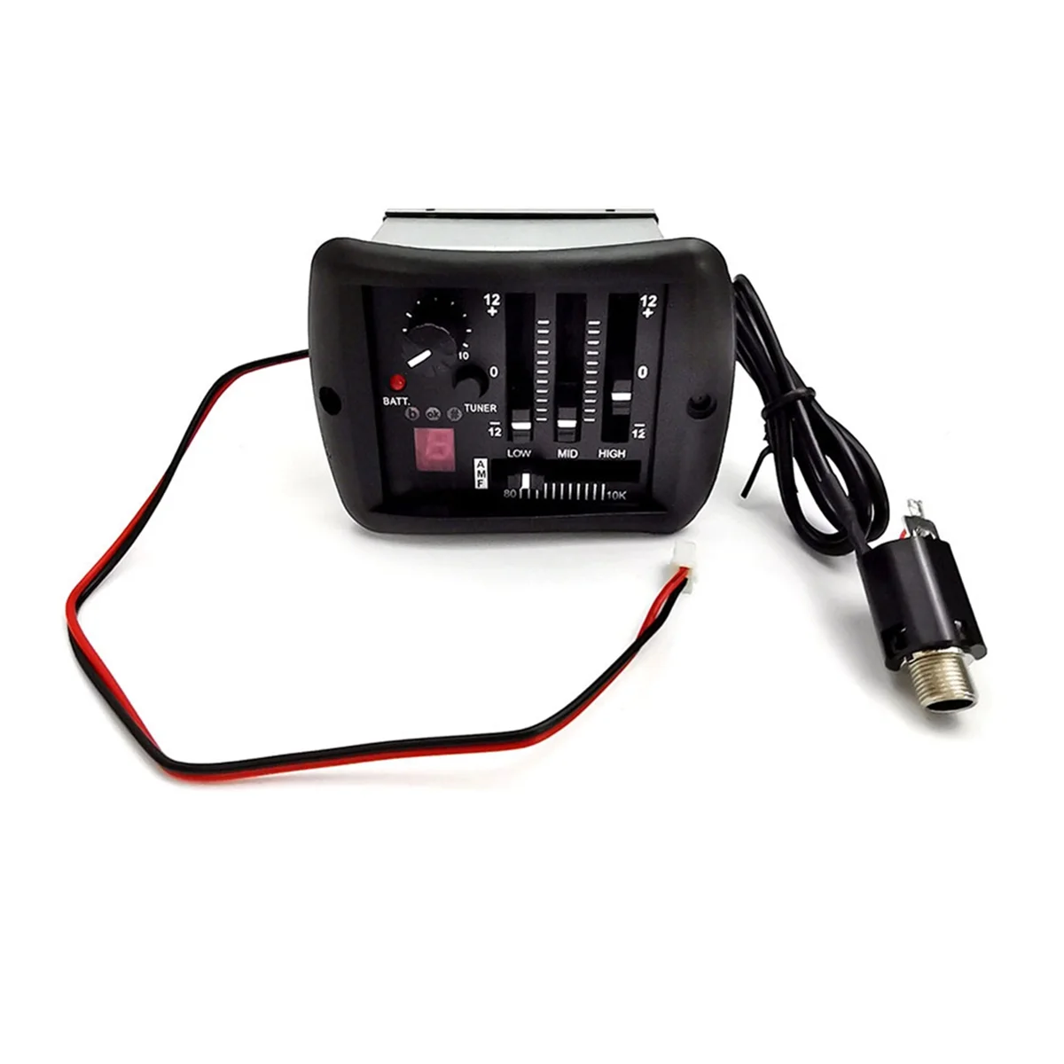 XFDE 4 Band Acoustic Guitar Preamp EQ Equalizer Piezo Pickup with Tuner Pickups for Folk Guitar Accessories Guitar Parts
XFDE 4 Band Acoustic Guitar Preamp EQ Equalizer Piezo Pickup with Tuner Pickups for Folk Guitar Accessories Guitar Parts