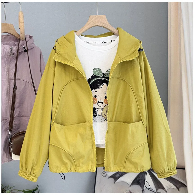 Women's Hooded Short Jacket 2026 Spring Autumn New Casual Age Reducing Versatile Loose Slimming Temperament Long Sleeve Top Coat
Women's Hooded Short Jacket 2026 Spring Autumn New Casual Age Reducing Versatile Loose Slimming Temperament Long Sleeve Top Coat