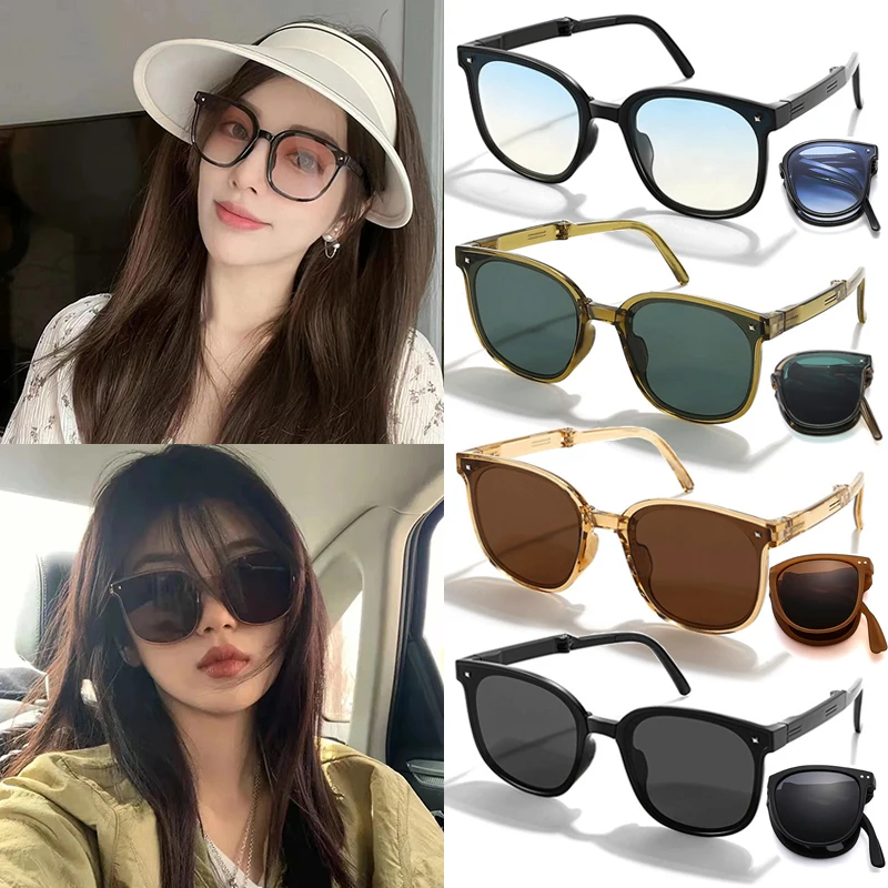 New trendy men's and women's foldable sunglasses with silicone nose pads, UV resistant TAC polarized sunglasses
New trendy men's and women's foldable sunglasses with silicone nose pads, UV resistant TAC polarized sunglasses