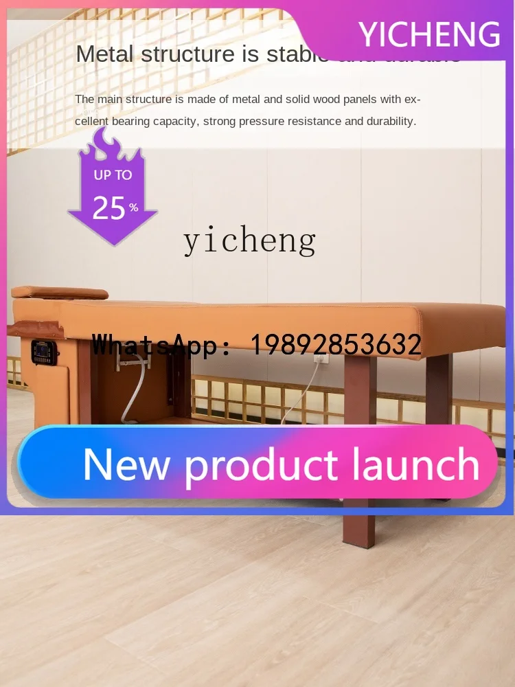 Head Therapy Shampoo Chair with Water Circulation Fumigation Bed Automatic Smoke-Free Moxibustion Bed Whole Body
Head Therapy Shampoo Chair with Water Circulation Fumigation Bed Automatic Smoke-Free Moxibustion Bed Whole Body