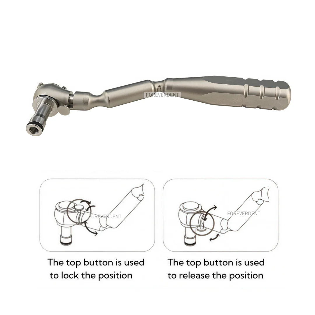 Dental MSE Ratchet Wrench MSE Screw Driver Maxillary Skeletal Expander Mid Facial Rapid Split Fits BMK
Dental MSE Ratchet Wrench MSE Screw Driver Maxillary Skeletal Expander Mid Facial Rapid Split Fits BMK