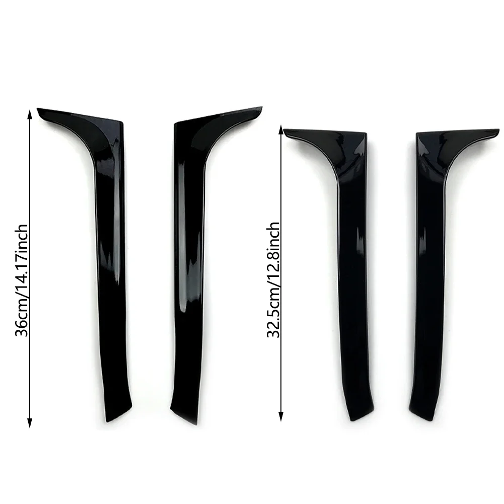 Glossy Black Rear Window Side Trunk Spoiler Canard Canards Splitter for VW Golf 6 MK6 GTI R GTD Standard 2008-2013
Glossy Black Rear Window Side Trunk Spoiler Canard Canards Splitter for VW Golf 6 MK6 GTI R GTD Standard 2008-2013