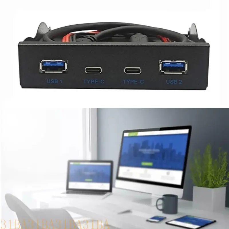 31BA NEW 10 Гбит / с USB3.2 Gen2 Hub Front Panel Hub для настольного компьютера 3,5 дюйма от дисковода с 19PIN до типного порта
31BA NEW 10 Гбит / с USB3.2 Gen2 Hub Front Panel Hub для настольного компьютера 3,5 дюйма от дисковода с 19PIN до типного порта