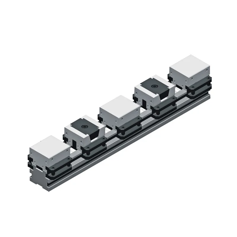 GIN-64008B-MKS-B Modular Parallel Vise Multi-station Precision Clamp Flat Mouth Vise
GIN-64008B-MKS-B Modular Parallel Vise Multi-station Precision Clamp Flat Mouth Vise
